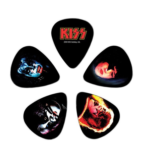 D'Addario Planet Waves 1CBK2-10K3 Kiss Alive II Guitar Picks (Light)