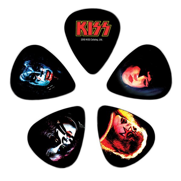 D'Addario Planet Waves 1CBK6-10K3 Kiss Alive II Guitar Picks (Heavy)