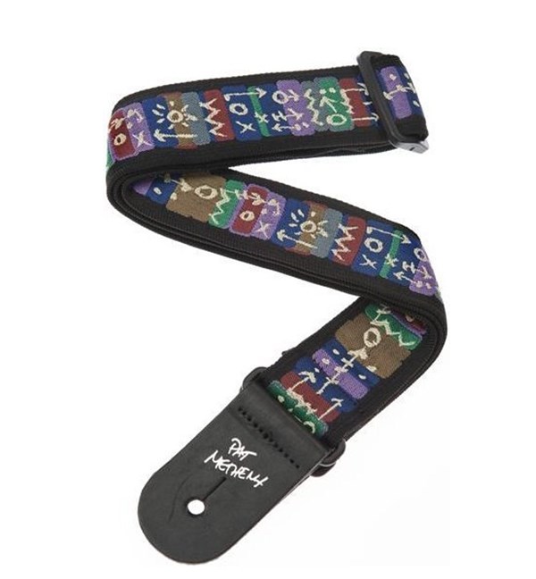 D'Addario Planet Waves Pat Metheny Watercolors Guitar Strap