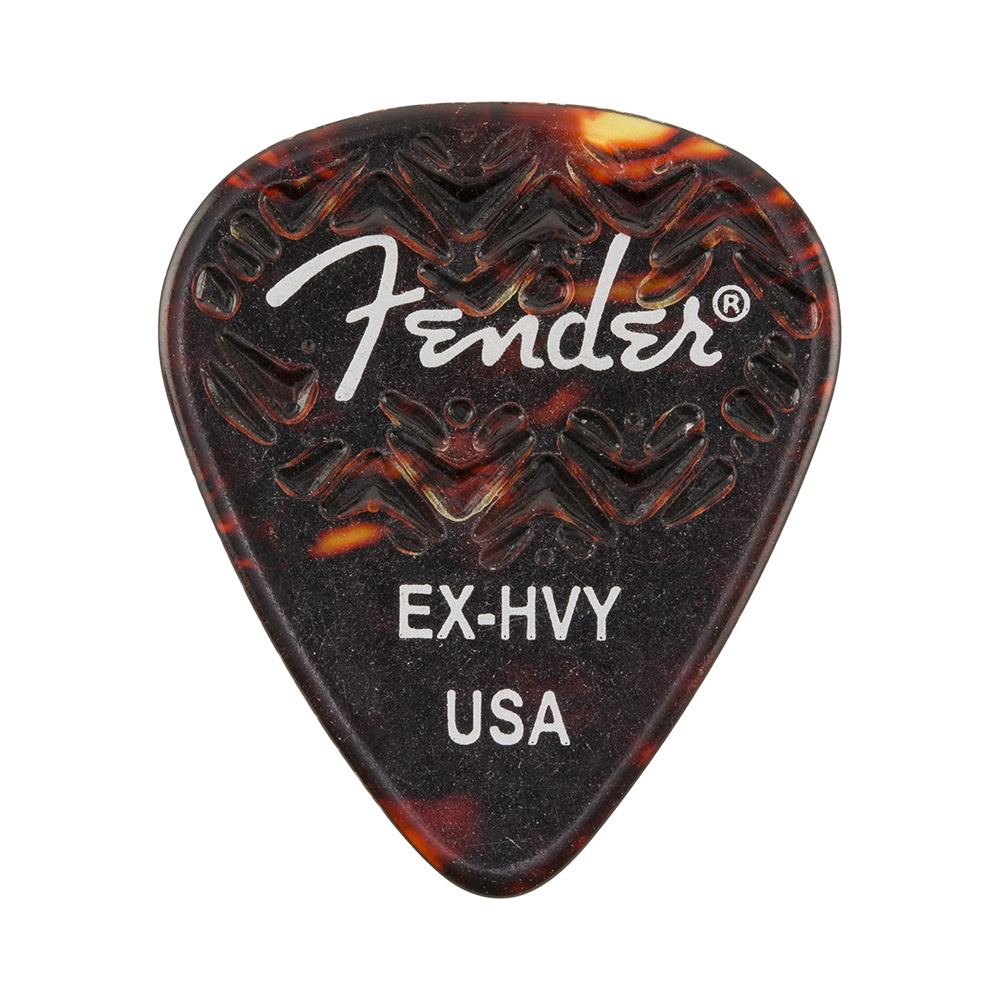 Fender 351 Wa Shape Extra Heavy Guitar Pick - Shell (1983351700)velength