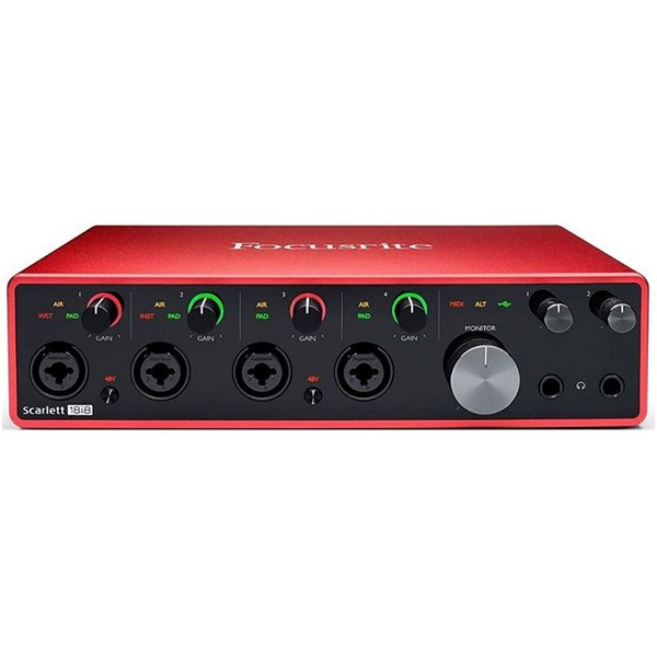 Focusrite Scarlett 18i8 3rd Gen USB Audio Interface