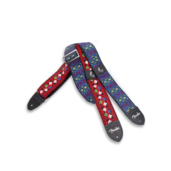 Fender Eric Johnson 'The Walter' Signature Strap Blue with Multi-Colored Triangle Pattern (990624001)