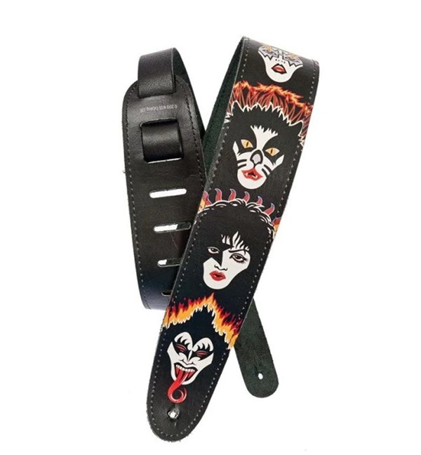 D'Addario Planet Waves 25LK04 Kiss Rock and Roll Over Guitar Strap