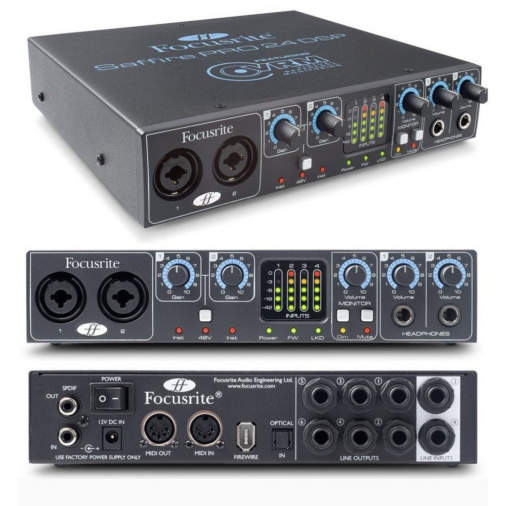 Amazon.co.jp: Focusrite Saffire Pro 24 : 楽器・音響機器