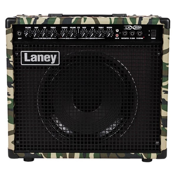 Laney LX65RCAMO 65-Watts Guitar Amplifier (Camouflage)