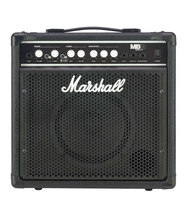 Marshall MB15 15-Watt Bass Combo Amp (Black)
