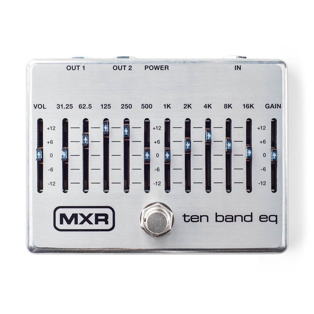 MXR Guitar Pedal, 10 Band EQ, MS108S