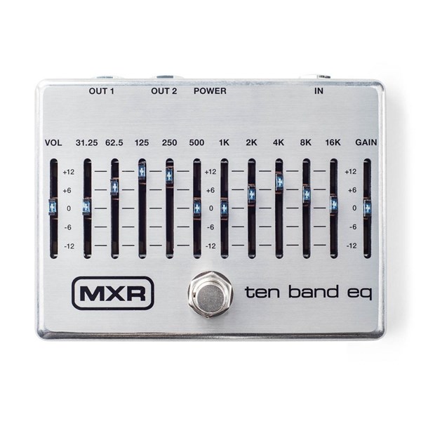 MXR MS108S 10-Band EQ Guitar Pedal