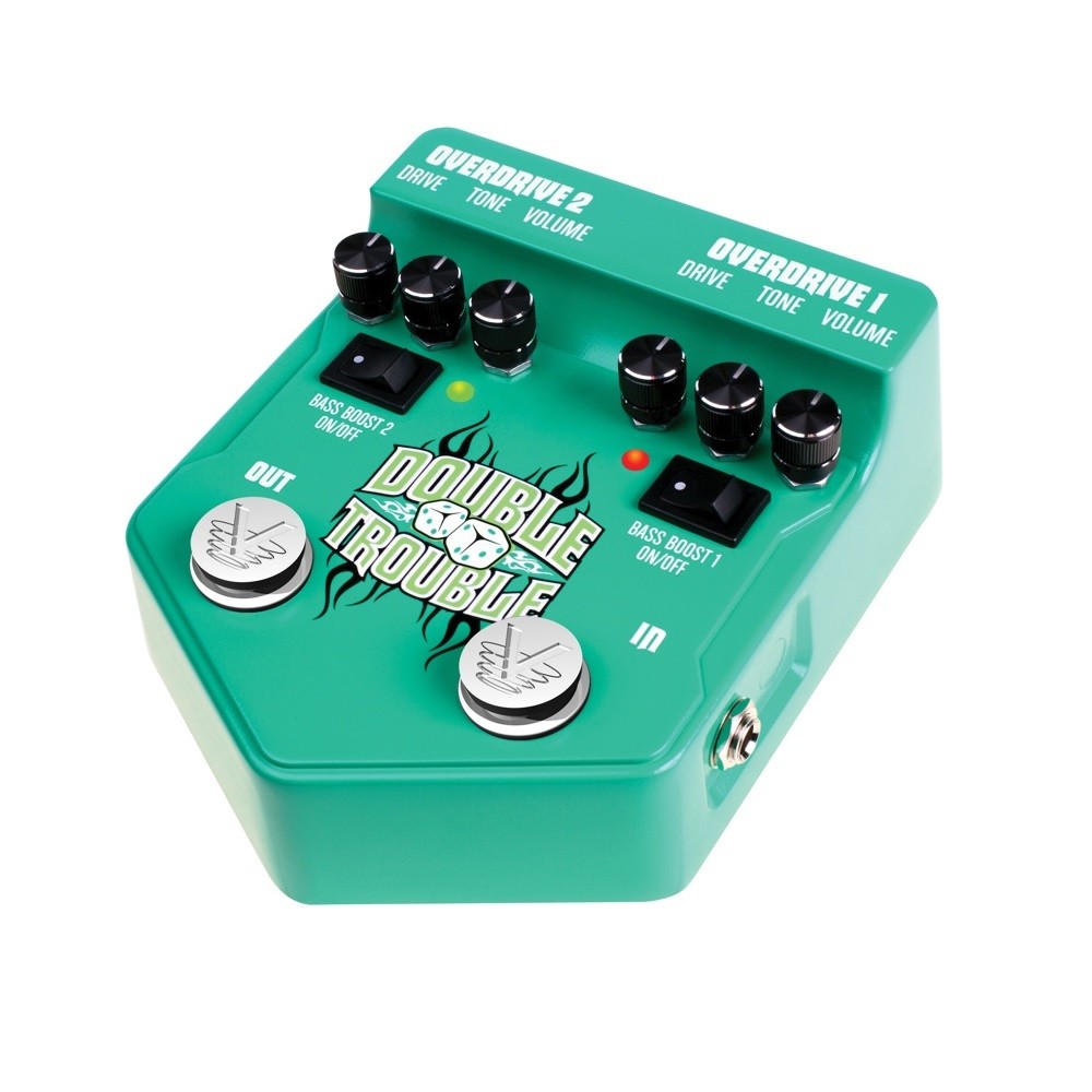 Visual Sound V2DT Double Trouble Dual Overdrive Effects Pedal - JB
