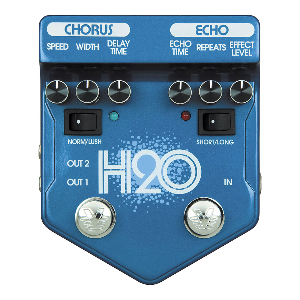 Visual Sound V2 Series V2H2O H2O Chorus and Echo Guitar