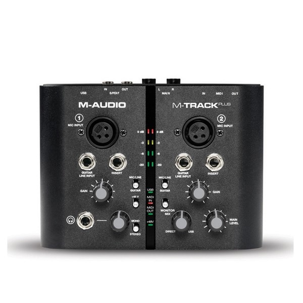 M-Audio M-Track Plus USB Audio/MIDI Interface