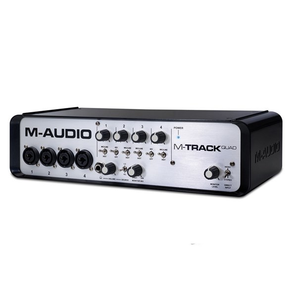 M-Audio M-Track Quad USB Audio/MIDI Interface