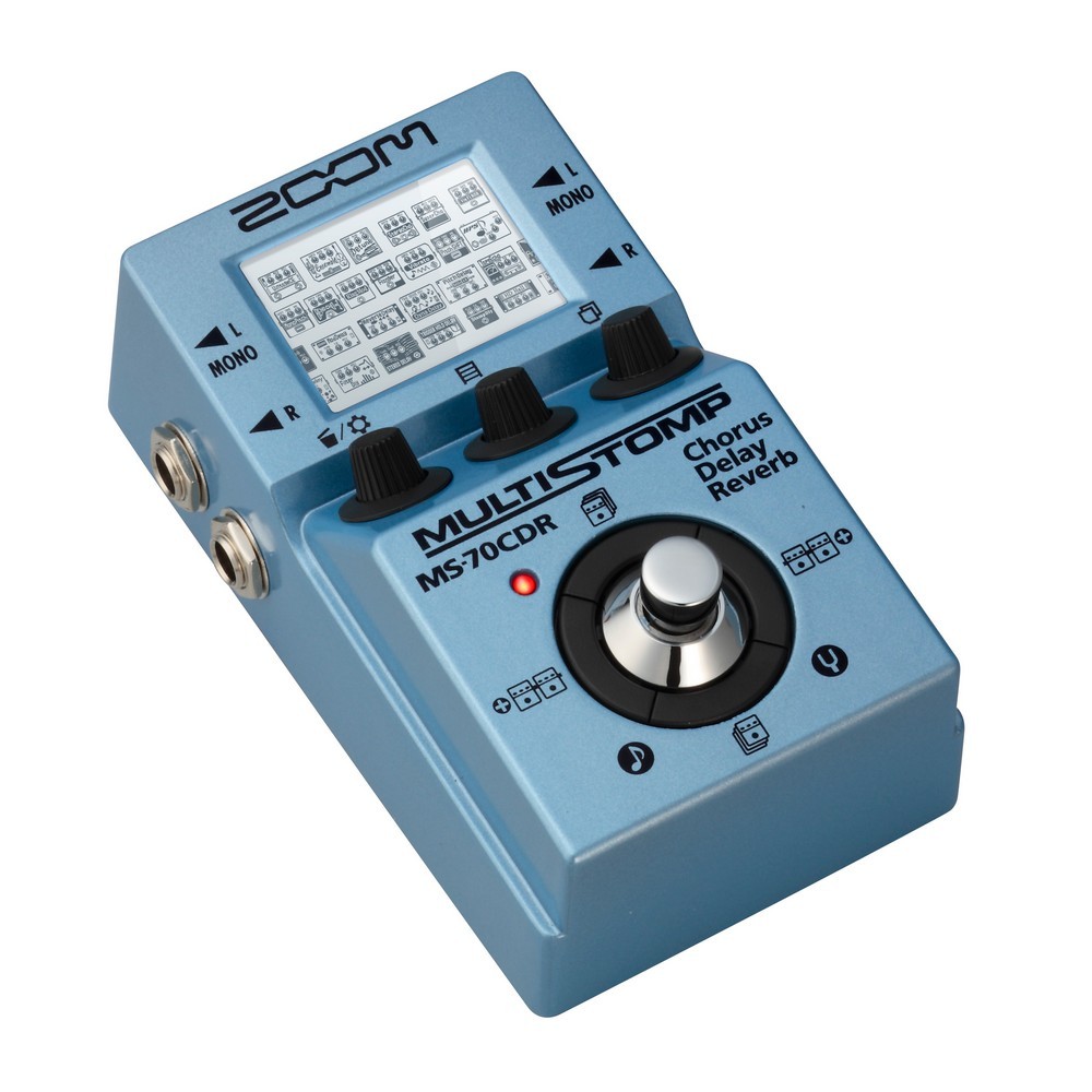 Zoom MS-70CDR MultiStomp Chorus/Delay/Reverb Pedal - JB Music