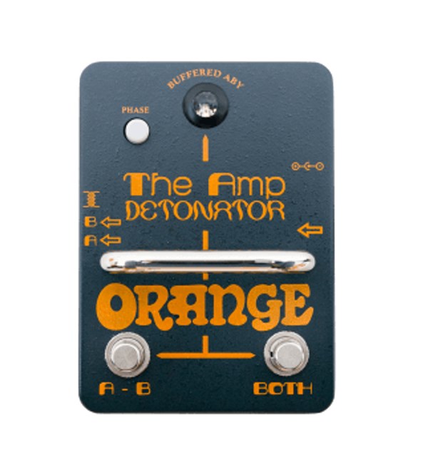 Orange Amp Detonator Buffered ABY Guitar Effects Pedal