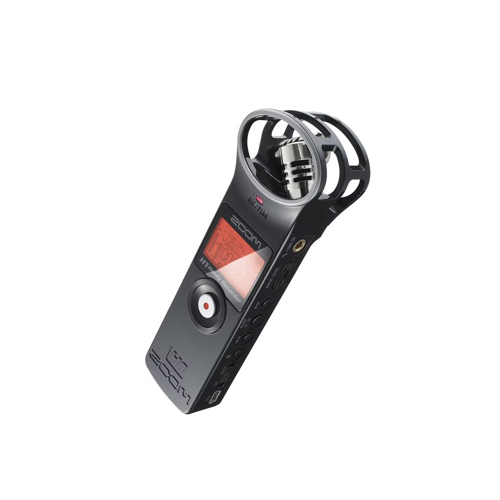 Zoom H1 UltraPortable Digital Audio Recorder Gray JB Music