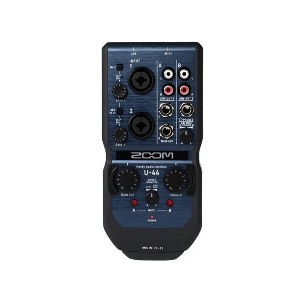 Zoom U-44 4-in/4-out Audio Interface