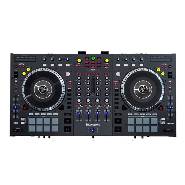Numark NS7FX Professional DJ Controller with Motorized Platters