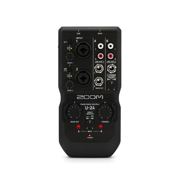 Zoom U-24  2-in/4-out Audio Interface