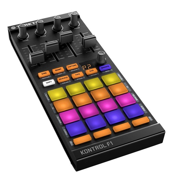 Native Instruments Traktor Kontrol F1 DJ Controller (Black)