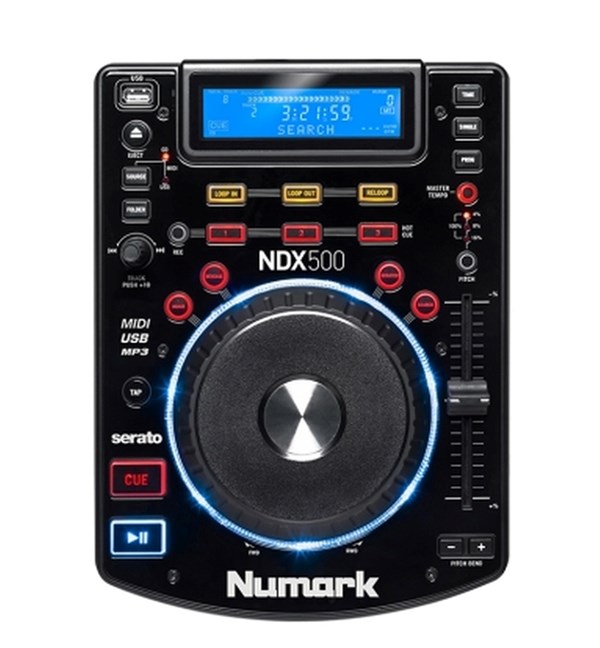 Numark NDX500 USB/CD Media Player (Black)