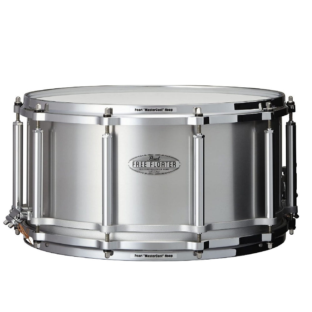 Pearl Free Floater 14x8 inch Aluminum Snare Drum - JB Music