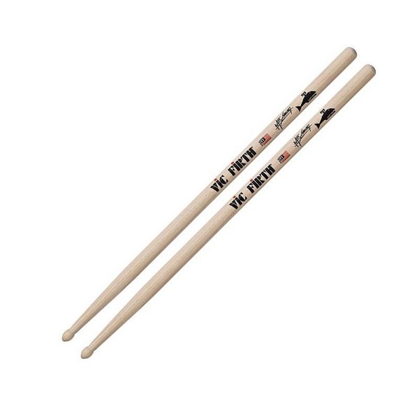 Vic Firth 5B Barrel Tip Drums Sticks - 5BBRL