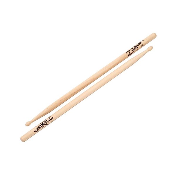 Zildjian 5A Wood Natural Drum Sticks - 5AWN