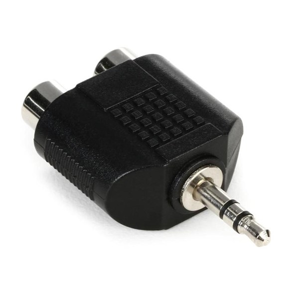 Hosa GRM-193 RCA-3.5MM TRS Dual Adaptor