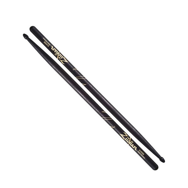 Zildjian 5A Acorn Tip Drum Sticks Black - Z5AACB