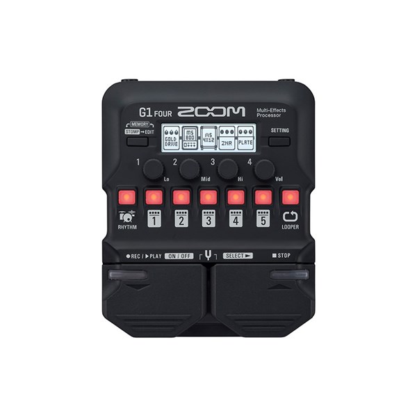 Zoom G1 FOUR Guitar Multi-Effects Processor