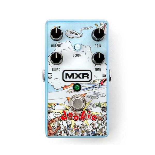 MXR DD25 Green Day Dookie Drive Overdrive Guitar Pedal