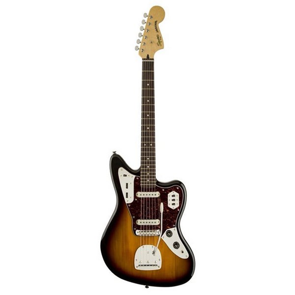 Squier by Fender Vintage Modified Jaguar Electric Guitar 3-Tone Sunburst