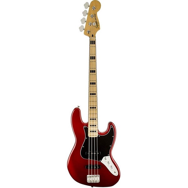 Squier by Fender Vintage Modified Jazz Bass 70s Candy Apple Red