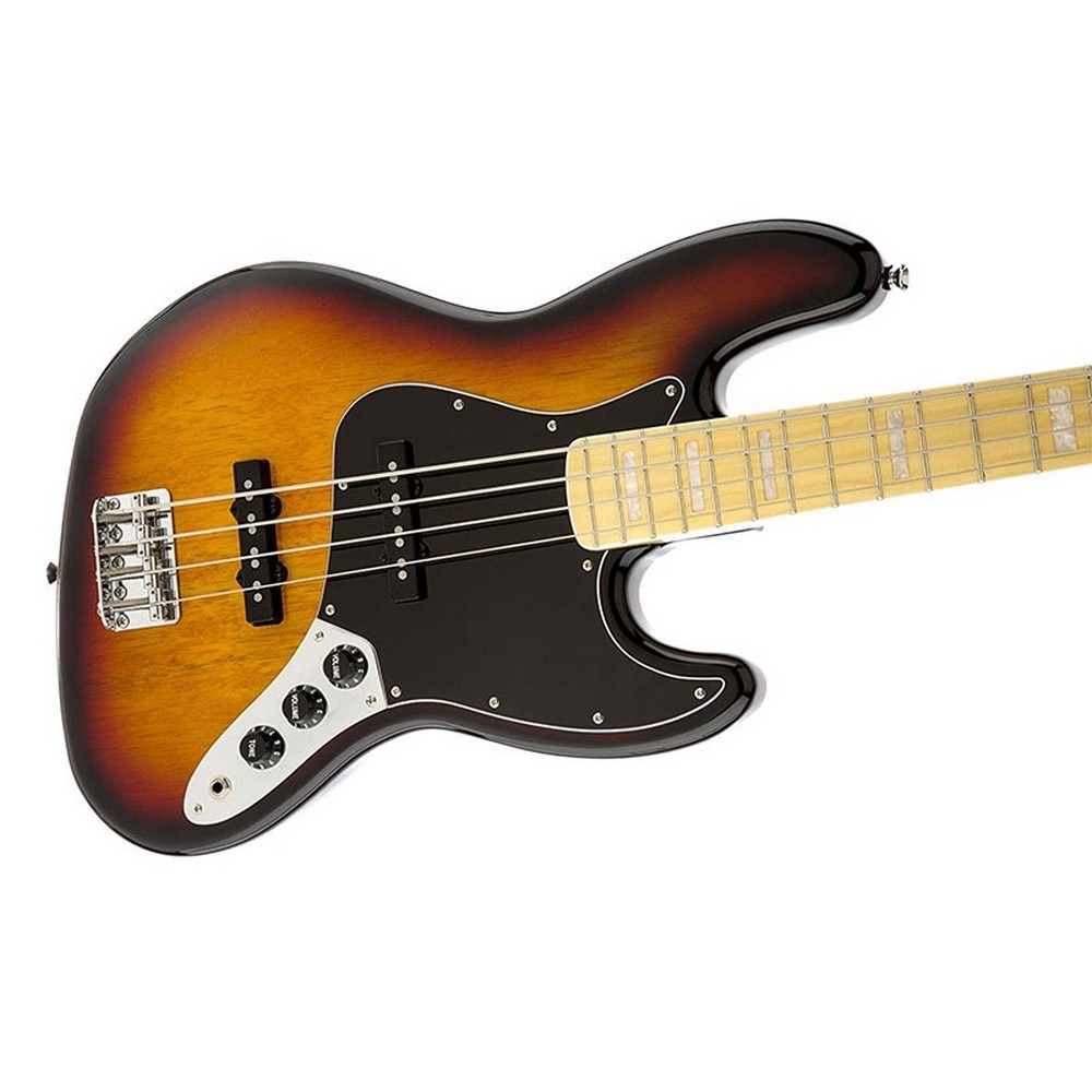 Squier by Fender Vintage Modified Jazz Bass 77s Amber - JB Music