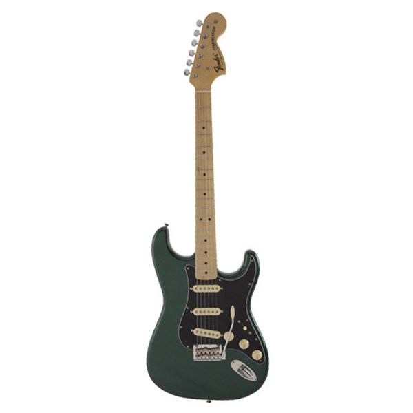 Fender Made in Japan Hybrid 68 Stratocaster Maple Fingerboard Sherwood Green Metallic - (5650682346)