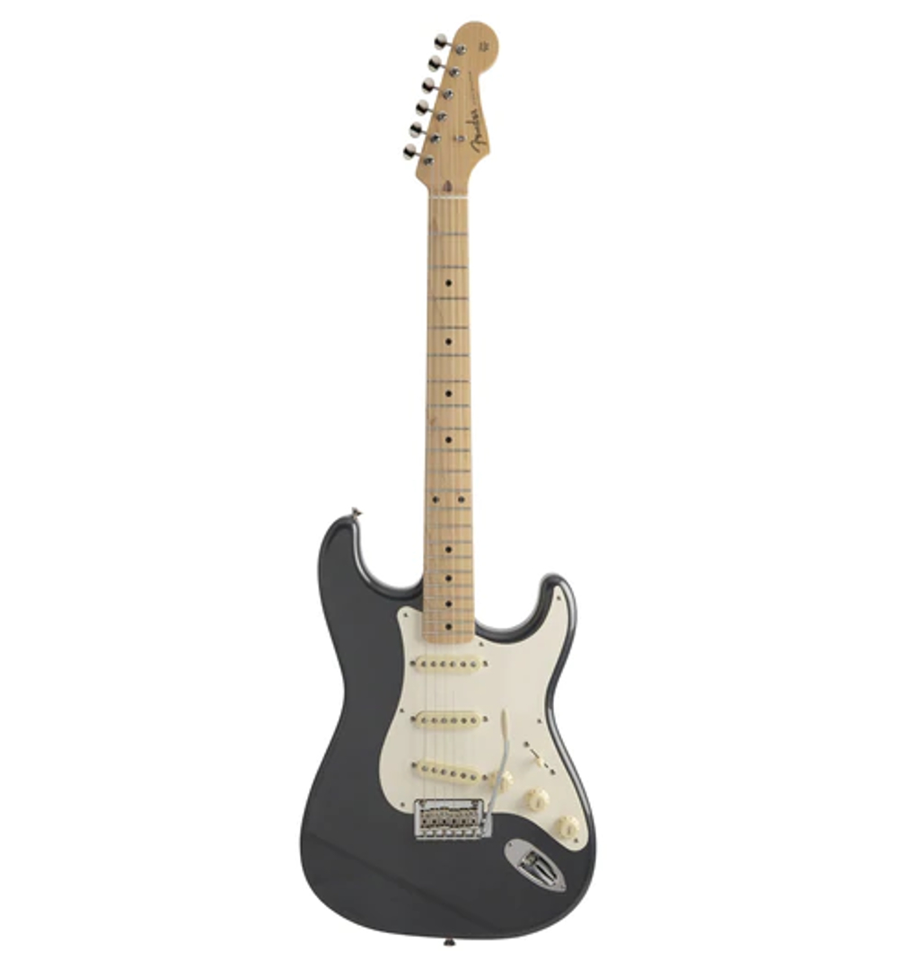 Fender Japan Hybrid 50s Stratocaster Electric Guitar, Charcoal Frost Metallic(5651000371)