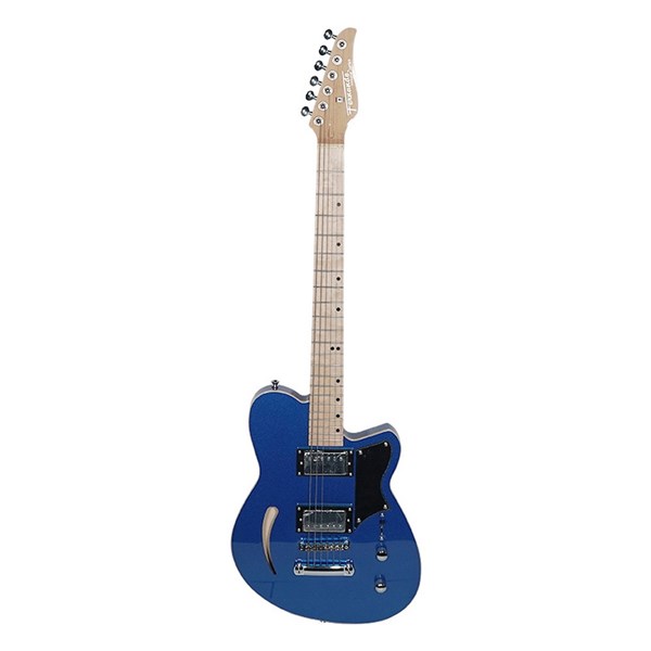 Fernando PJH-99 Semi Hollow Electric Guitar (Blue)