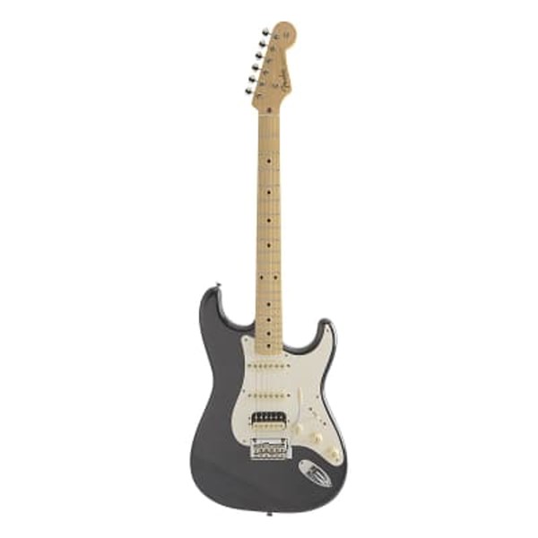 Fender Made in Japan Hybrid 50s Stratocaster HSS Charcoal Frost Metallic - (5651102371)