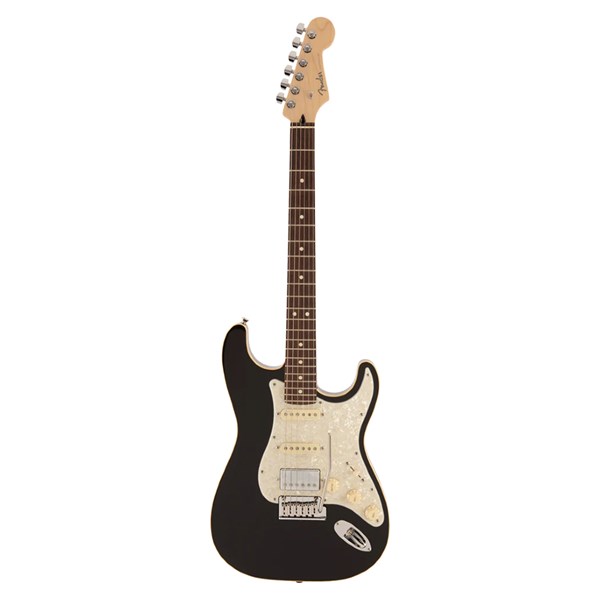 Fender Made in Japan Modern Stratocaster HSS - Rosewood Fingerboard - Black(5280300306)