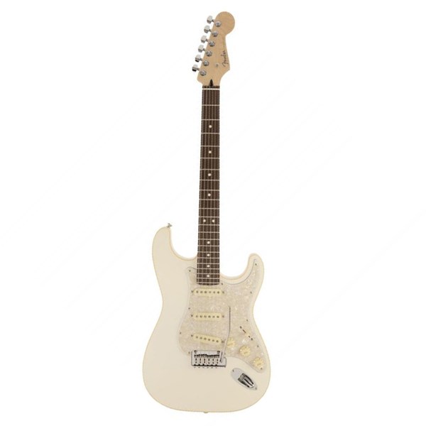 Fender Made in Japan Modern Stratocaster - Rosewood Fingerboard - Olympic Pearl (5280100323)