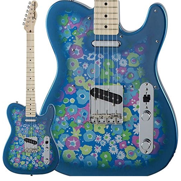 Fender Made in Japan Traditional 69 Telecaster Blue Flower (5350692350)