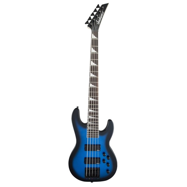 Jackson JS3V JS Series Concert Bass Guitar (Metallic Blue Burst)