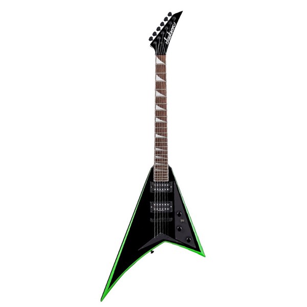 Jackson Rhoads RR24XT Solid Body Electric Guitar (Black with Kawasabi Bevels)