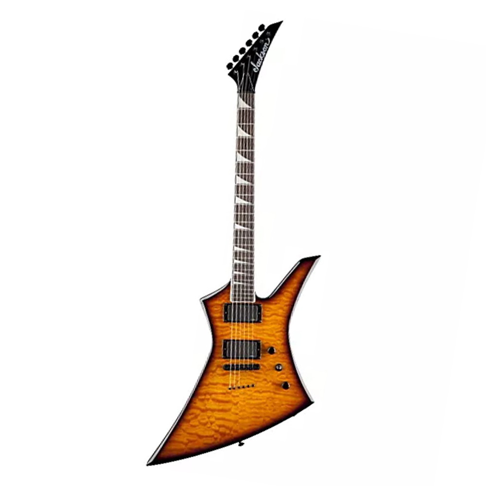 Jackson KEXTMG QM Kelly Limited Edition Electric Guitar Tobacco Sunburst