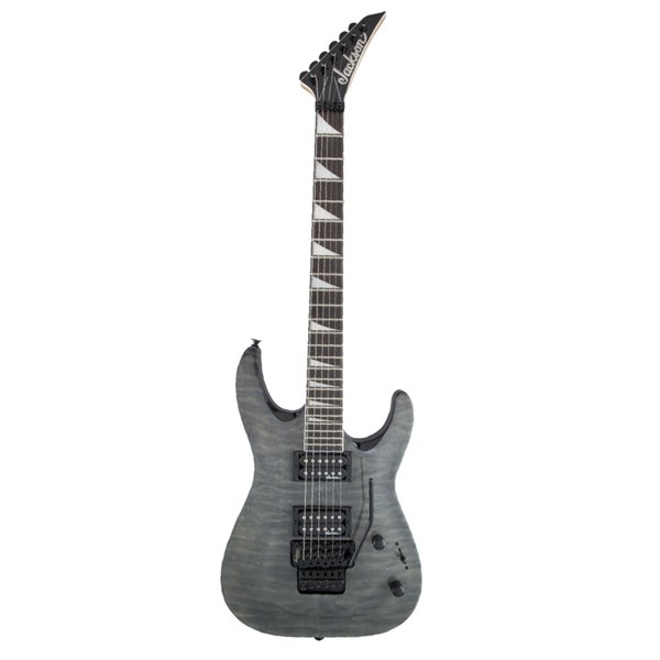 Jackson JS32Q Dinky Arch Top (Transparent Black)