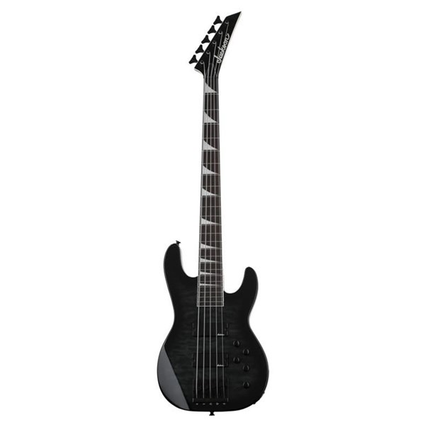 Jackson JS3VQ JS Series Concert Bass Guitar (Transparent Black Burst)