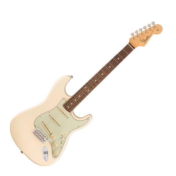 Fender American Original 60s Stratocaster Electric Guitar Rosewood in Olympic White(110120805)
