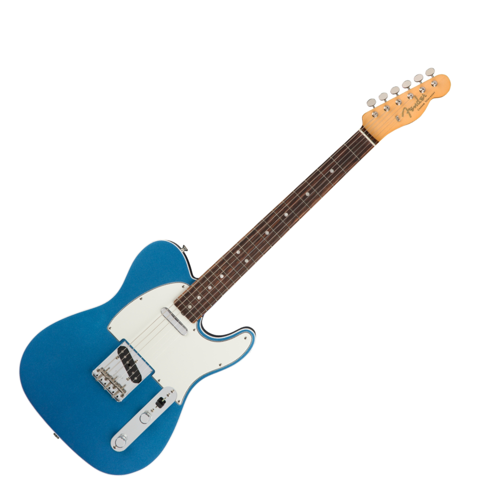Fender American Original 60s Telecaster Electric Guitar Rosewood in Lake Placid Blue(110140802)