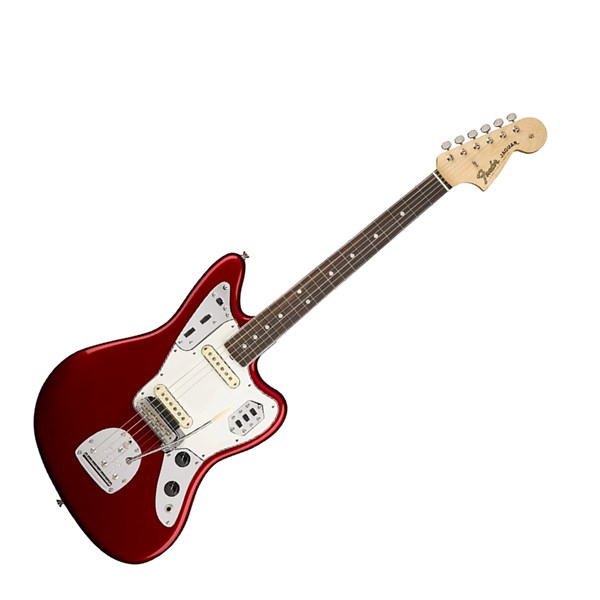 Fender American Original 60s Jaguar Electric Guitar Rosewood in Candy Apple Red(110160809)