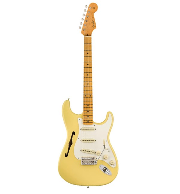 Fender Eric Johnson Thinline Stratocaster - Vintage White (113602741)